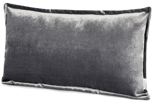 MAURA  Glamorous Decorative Throw Pillow Covers 12 x 20 Inches Set of 2 for Couch, Sofa and Bedroom. Thick Chenille Fabric and Super Soft to Touch Cushion Case. Square Solid Color Cover for Room Home Decor.