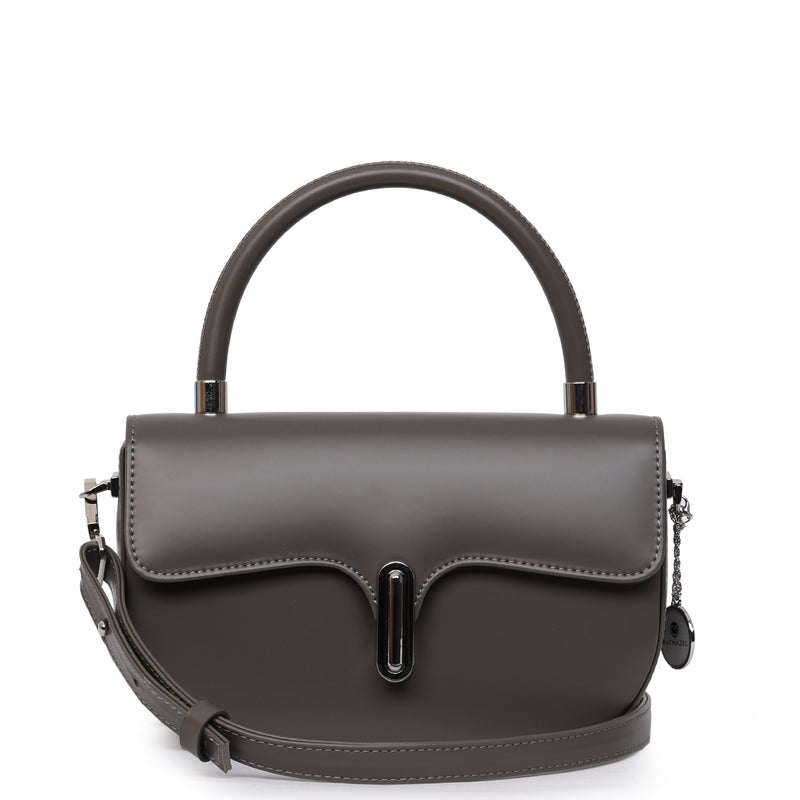 Load image into Gallery viewer, Matmazel Mintaka Grey Hand and Shoulder Bag
