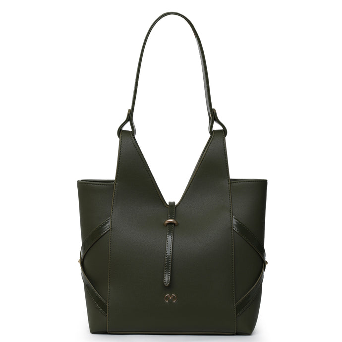 Matmazel Filza Khaki Shoulder Bag