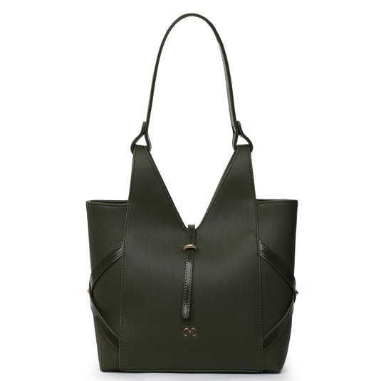 Matmazel Filza Khaki Shoulder Bag