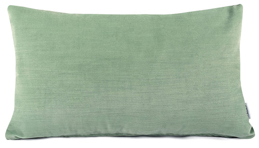 MAURA Boho Effect Velvet Decorative Throw Pillow Covers 12 x 20 Inches Set of 2 for Couch, Sofa and Bedroom. Thick Fabric and Super Soft to Touch. Solid Color Covers for Living Room Home Decor.