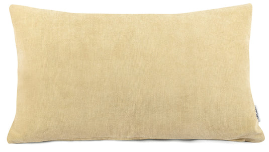 MAURA Boho Effect Velvet Decorative Throw Pillow Covers 12 x 20 Inches Set of 2 for Couch, Sofa and Bedroom. Thick Fabric and Super Soft to Touch. Solid Color Covers for Living Room Home Decor.