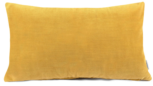 MAURA Boho Effect Velvet Decorative Throw Pillow Covers 12 x 20 Inches Set of 2 for Couch, Sofa and Bedroom. Thick Fabric and Super Soft to Touch. Solid Color Covers for Living Room Home Decor.