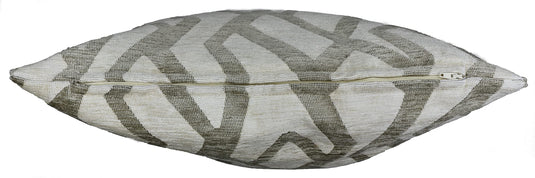 MAURA Modern Design Jacquard Decorative Throw Pillow Cover 20 X 20 Inches Set of 2 for Couch, Sofa and Bedroom. Thick Chenille Cushion Case, Super Cozy and Soft. Earthy Colors for Room Home Decor.