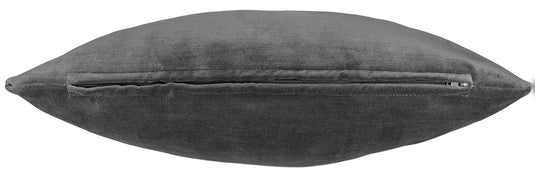 MAURA Boho Effect Velvet Decorative Throw Pillow Covers 18 x 18 Inches Set of 2 for Couch, Sofa and Bedroom. Thick Fabric and Super Soft to Touch. Square Solid Color Covers for Living Room Home Decor.
