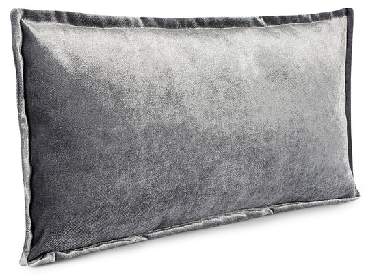 MAURA  Glamorous Decorative Throw Pillow Covers 12 x 20 Inches Set of 2 for Couch, Sofa and Bedroom. Thick Chenille Fabric and Super Soft to Touch Cushion Case. Square Solid Color Cover for Room Home Decor.
