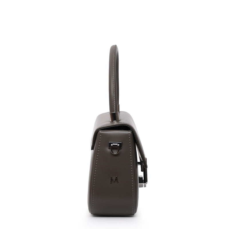Load image into Gallery viewer, Matmazel Mintaka Grey Hand and Shoulder Bag
