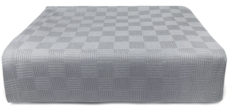 Load image into Gallery viewer, Maura All Season Cotton Decorative Thermal Bed Blankets, Classic Basket Wave Breathable, Super Soft, Cozy Blanket and Perfect for Layering Any Bed. Full/Queen Size 90”x 90”

