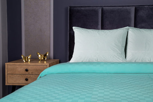 Maura All Season Cotton Decorative Thermal Bed Blankets, Classic Basket Wave Breathable, Super Soft, Cozy Blanket and Perfect for Layering Any Bed. Full/Queen Size 90”x 90”