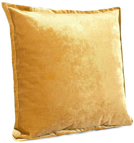 MAURA  Glamorous Decorative Throw Pillow Covers 24 x 24 Inches Set of 2 for Couch, Sofa and Bedroom. Thick Chenille Fabric and Super Soft to Touch Cushion Case. Square Solid Color Cover for Room Home Decor.