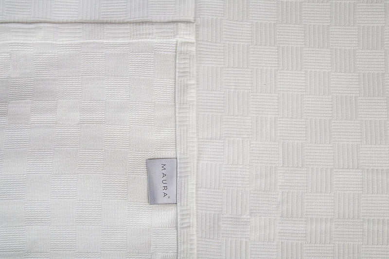 Load image into Gallery viewer, Maura All Season Cotton Decorative Thermal Bed Blankets, Classic Basket Wave Breathable, Super Soft, Cozy Blanket and Perfect for Layering Any Bed. Twin Size 66”x 90”
