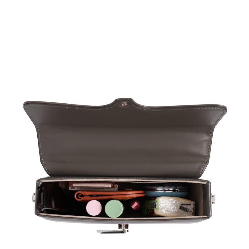 Load image into Gallery viewer, Matmazel Mintaka Grey Hand and Shoulder Bag
