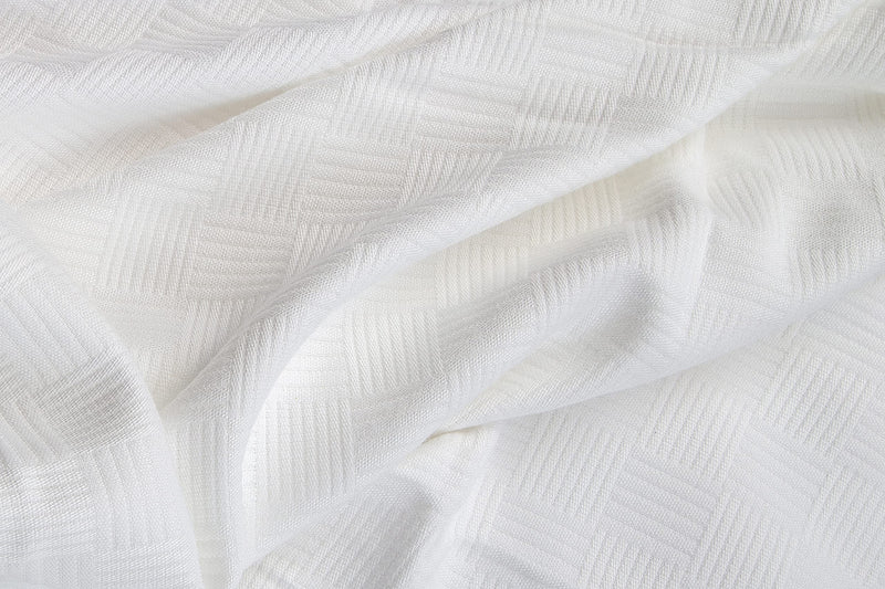 Load image into Gallery viewer, Maura All Season Cotton Decorative Thermal Bed Blankets, Classic Basket Wave Breathable, Super Soft, Cozy Blanket and Perfect for Layering Any Bed. Twin Size 66”x 90”
