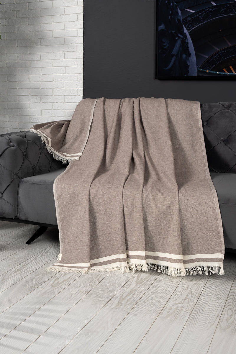 Load image into Gallery viewer, Alinda Sofa Cover Brown 170x230 Cm
