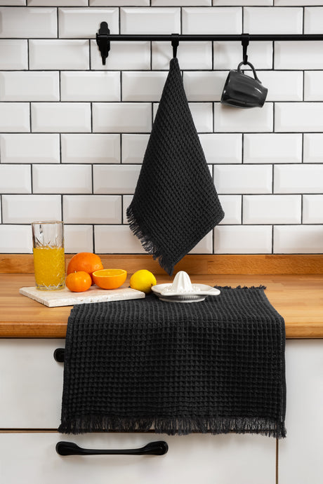 Burton 2-Piece Towel Set Anthracite