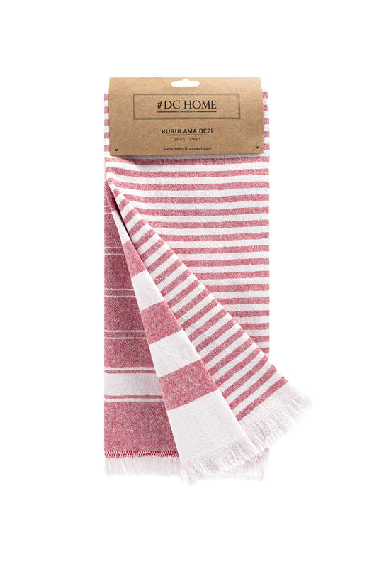 Eliza 3-pack Dish Towel Red