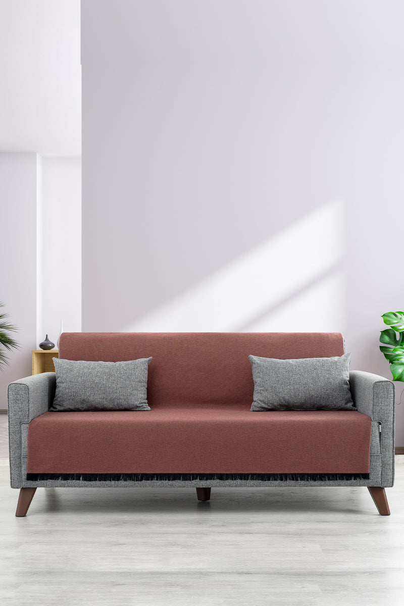 Load image into Gallery viewer, Lalin Sofa Cover Brick Color 200x160 cm
