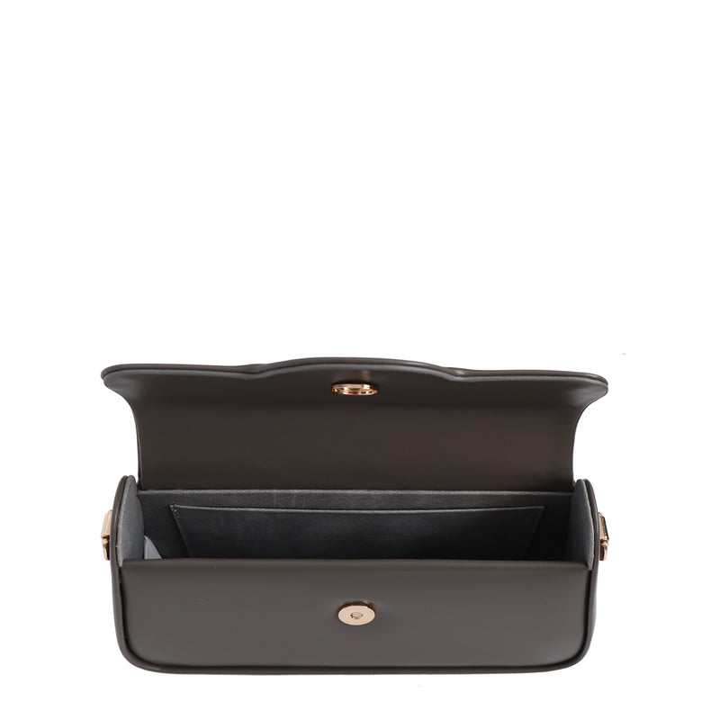 Load image into Gallery viewer, Matmazel Aureus Dark Grey Shoulder Bag
