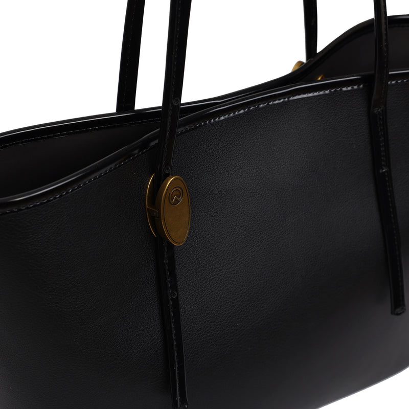 Load image into Gallery viewer, Matmazel Caelestis Black Shoulder Bag
