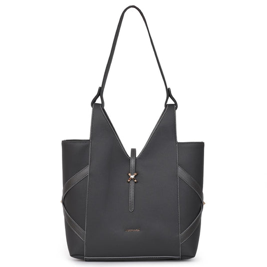 Matmazel Filza Grey Shoulder Bag