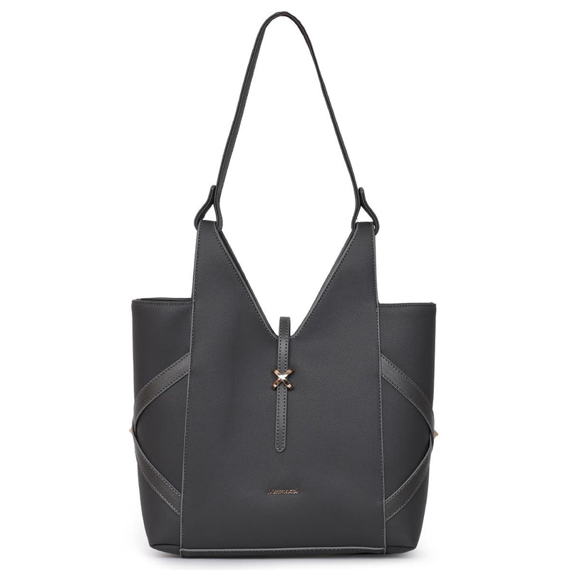 Load image into Gallery viewer, Matmazel Filza Grey Shoulder Bag
