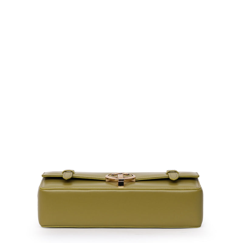 Load image into Gallery viewer, Matmazel Fomalhaut Olive Green Hand and Shoulder Bag
