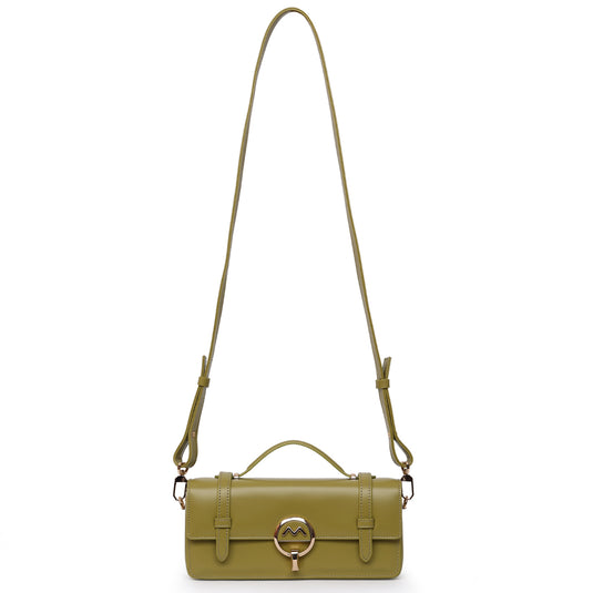 Matmazel Fomalhaut Olive Green Hand and Shoulder Bag