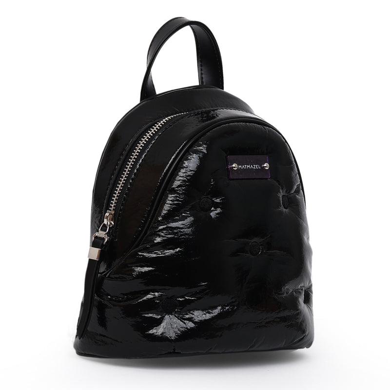 Load image into Gallery viewer, Matmazel Keid Black Backpack
