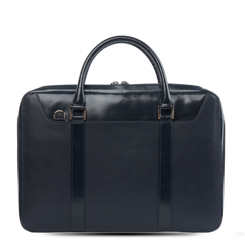 Load image into Gallery viewer, Matmazel Navy Blue Briefcase
