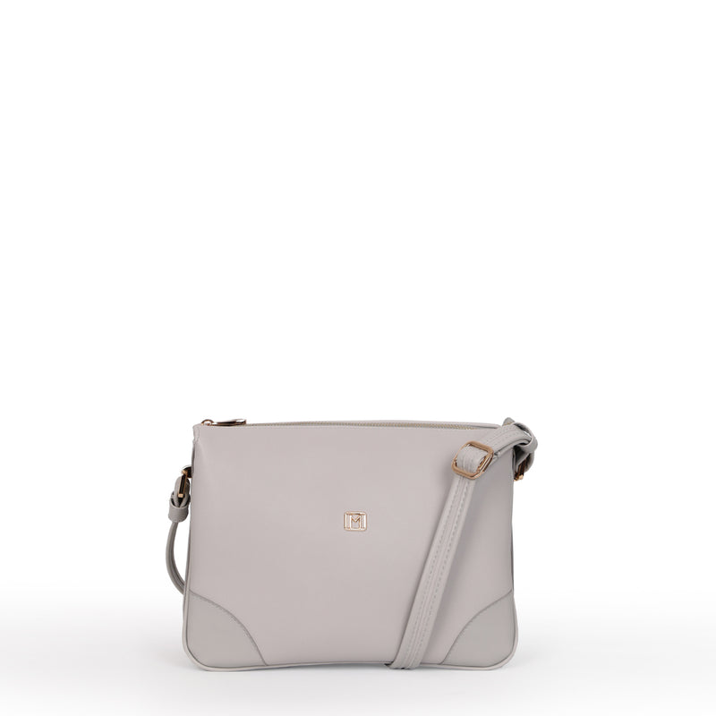 Load image into Gallery viewer, Matmazel Leticia Grey Shoulder Bag
