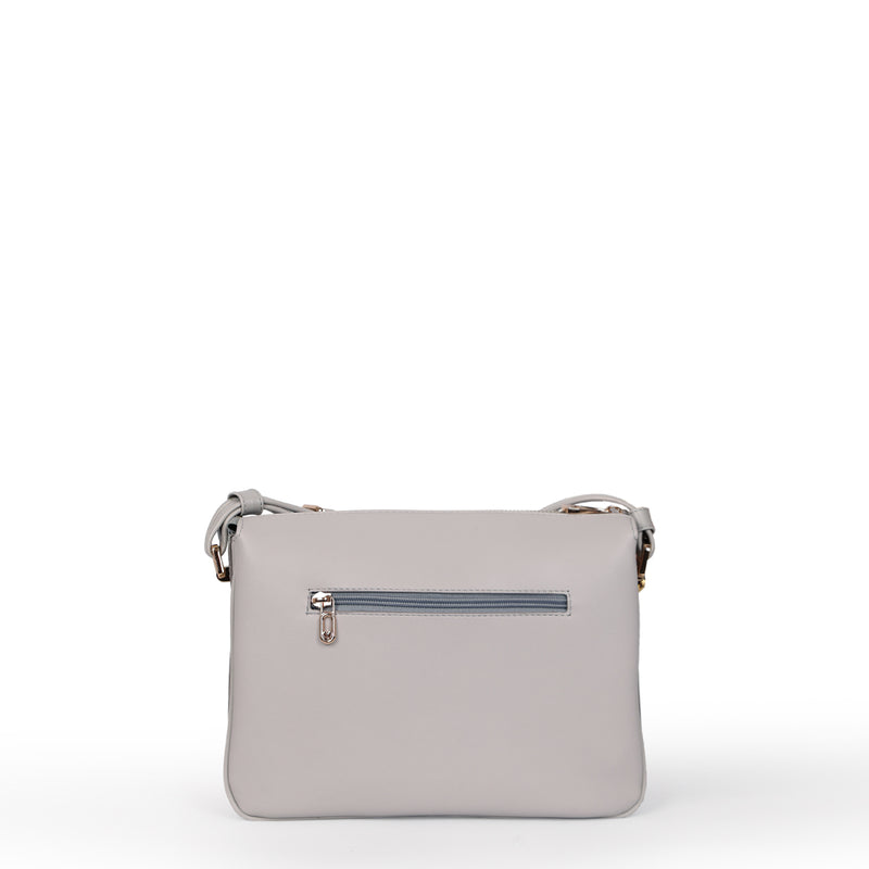 Load image into Gallery viewer, Matmazel Leticia Grey Shoulder Bag
