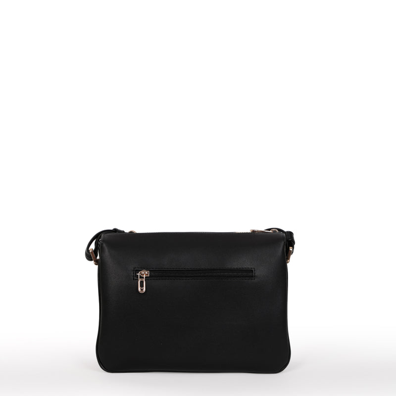 Load image into Gallery viewer, Matmazel Leticia Black Shoulder Bag
