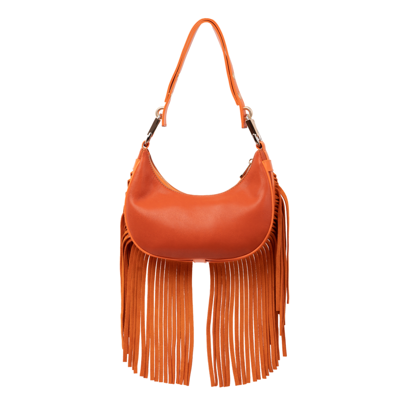 Load image into Gallery viewer, Matmazel Lorenna Orange Shoulder Bag
