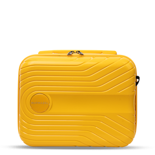 Matmazel Manica Yellow Makeup Bag