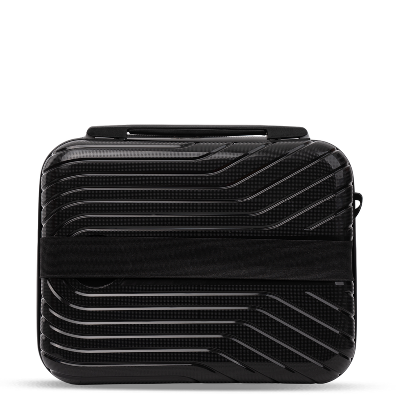 Load image into Gallery viewer, Matmazel Manica Black Makeup Bag
