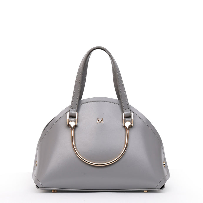Matmazel Mini Taya Grey Hand and Shoulder Bag