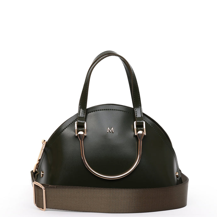 Matmazel Mini Taya Khaki Hand and Shoulder Bag