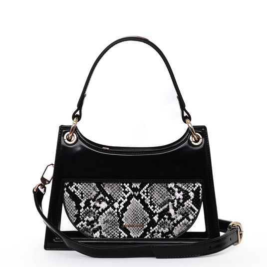 Matmazel Narda Black Hand and Shoulder Bag