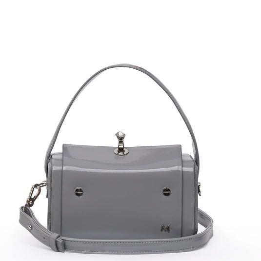 Matmazel Sadr Gray Hand and Shoulder Bag