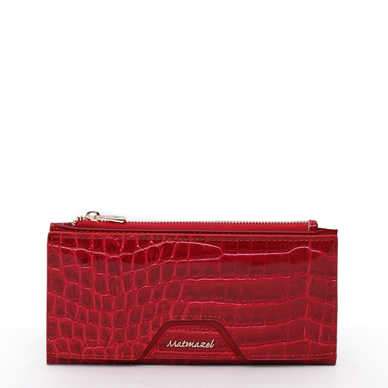 Load image into Gallery viewer, Matmazel Sempiterna Large Red Wallet
