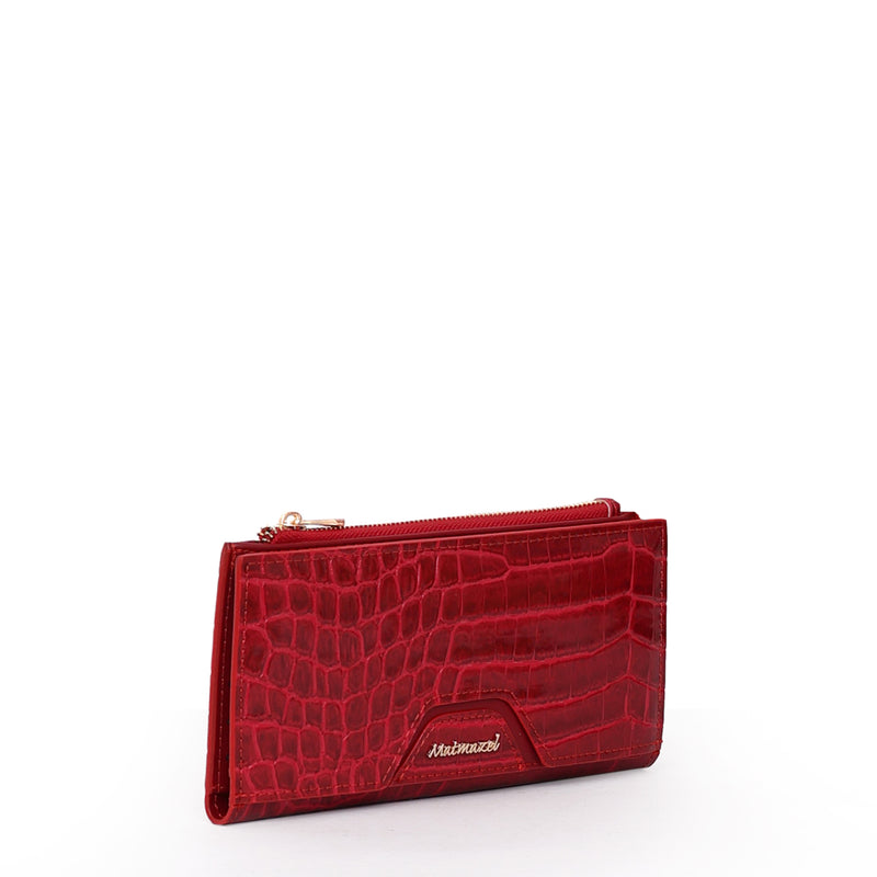 Load image into Gallery viewer, Matmazel Sempiterna Large Red Wallet
