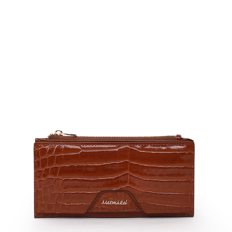 Load image into Gallery viewer, Matmazel Sempiterna Large Tan Wallet
