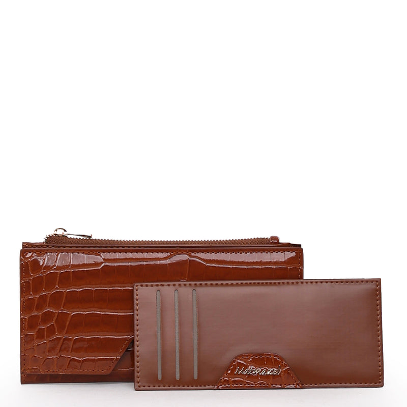 Load image into Gallery viewer, Matmazel Sempiterna Large Tan Wallet
