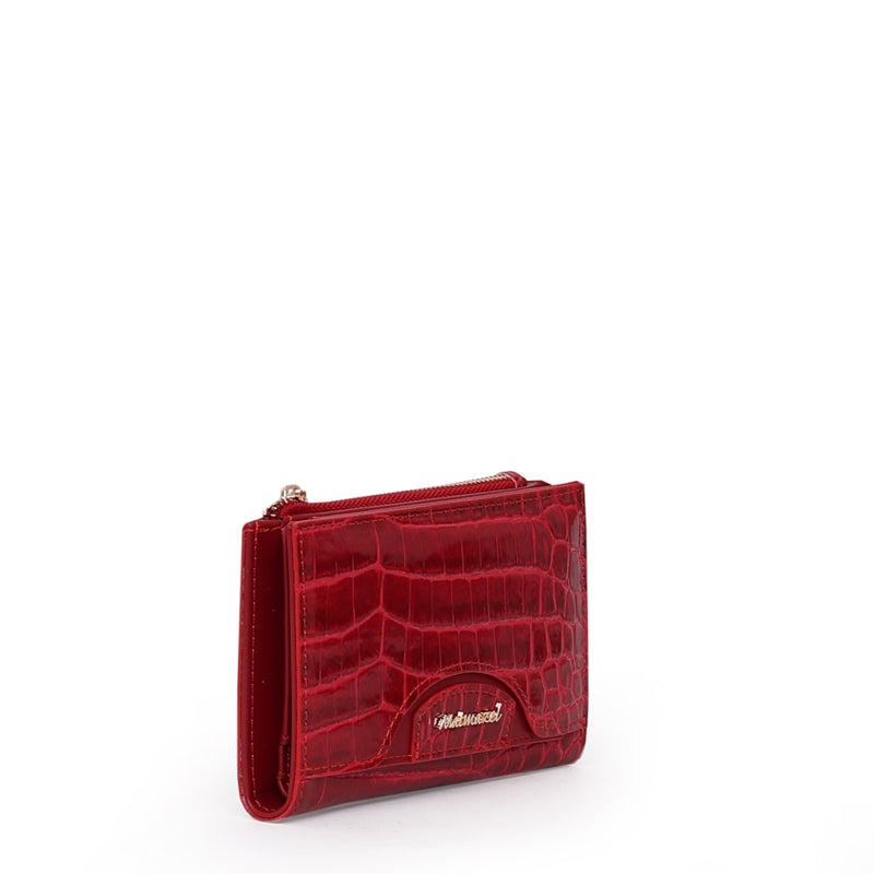 Load image into Gallery viewer, Matmazel Sempiterna Medium Red Wallet
