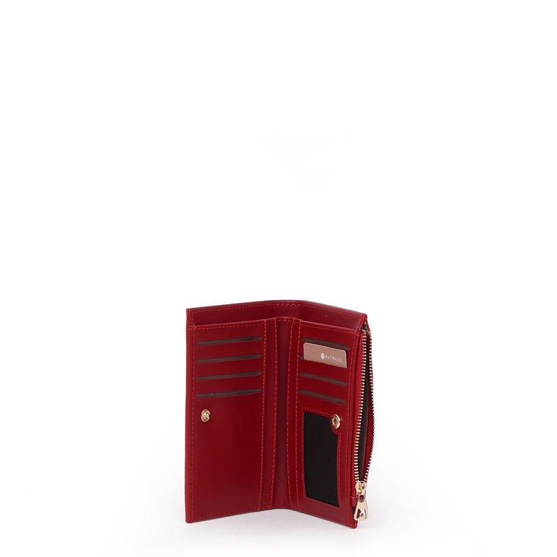 Load image into Gallery viewer, Matmazel Sempiterna Medium Red Wallet
