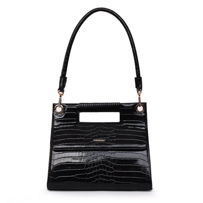 Matmazel Tejat Black Hand and Shoulder Bag