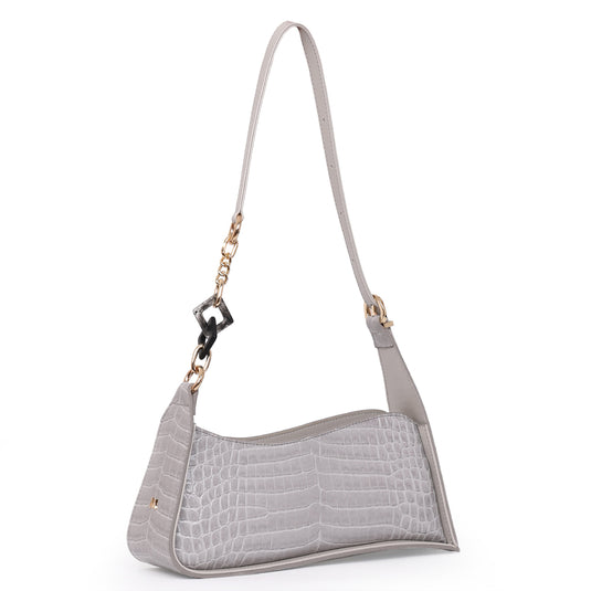 Matmazel Yildun Gray Shoulder Bag