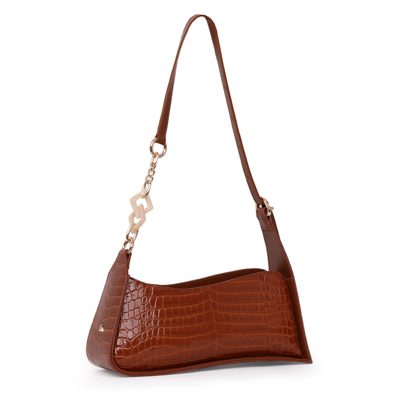 Load image into Gallery viewer, Matmazel Yildun Tan Shoulder Bag
