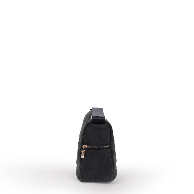 Load image into Gallery viewer, Matmazel Zehen Navy Shoulder Bag
