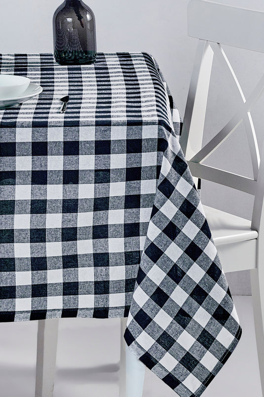 Plaid Tablecloth Black 160x160 cm